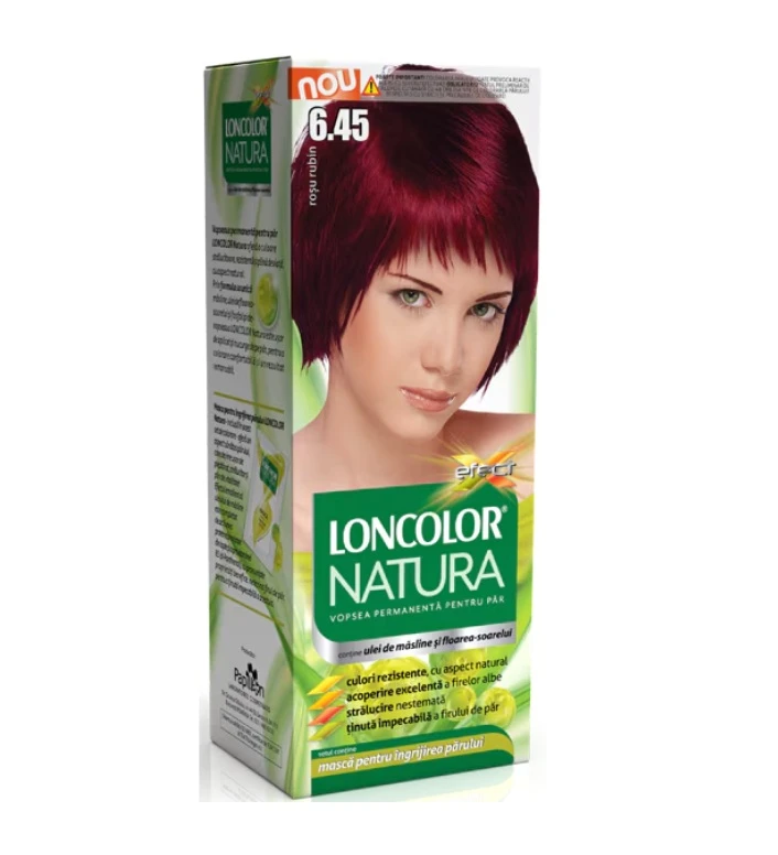 Vopsea De Par Loncolor Natura ROSU RUBIN 6.45